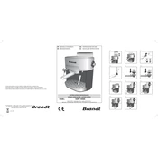 Brandt EXP-1408A Coffee Maker manual cover