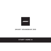 Bose Smart Soundbar 300 manual cover