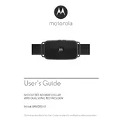 Uniden Motorola BARK 200U Collar manual cover