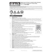 Sealey IFSH1809R Heater manual cover