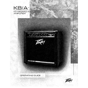 Peavey KB-A 15 Amplifier manual cover