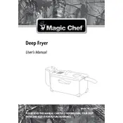 Magic Chef MCL3LDFRT Fryer manual cover