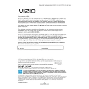 Vizio M320NV-CA TV manual cover