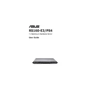 ASUS RS160-E3-PS4 Server manual cover