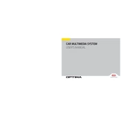 Kia Optima Car Multimedia System 2017 Sedan