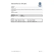 Husqvarna PA1100 Saw