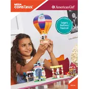 Mega Construx Mattel American Girl Saige Balloon Festival FDY96 Construction Set manual cover