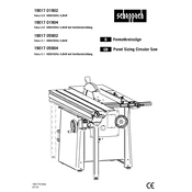 Scheppach Forsa 4.0 1901701902 Saw manual cover