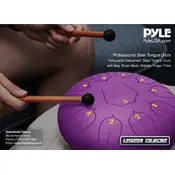 Pyle PSTLDRM78PU Drum manual cover