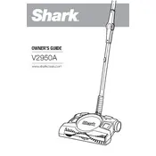 Shark V2950 Vacuum manual cover