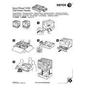 Xerox Phaser 6700 550-Sheet Feeder Printer manual cover