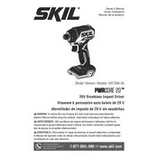 Skil ID6739B-10 Driver manual cover