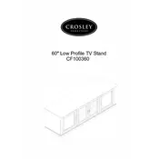 Crosley CF100360 Stand manual cover