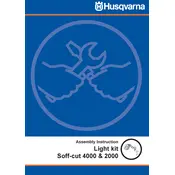 Husqvarna Soff-Cut 2000 Light Kit Saw manual cover