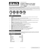 Sealey SA604 Impact Wrench manual cover