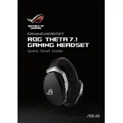 ASUS ROG Theta 7.1 Headphones manual cover