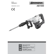 Bremann AB1500 39082029913 Demolition Hammer manual cover