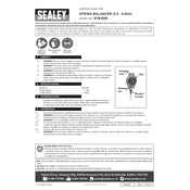 Sealey ATB3050 Balancer manual cover