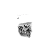 BMW R 1100 S 2000 Motorcycle manual cover