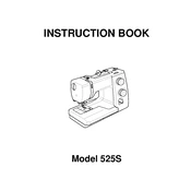 Janome Sewist525S LE manual cover