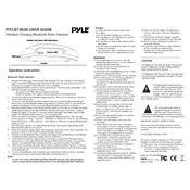 Pyle PITLBT20 Handset manual cover