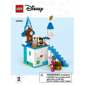 LEGO Cinderella 43206-2 Construction Set manual cover