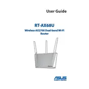 ASUS RT-AX68U Router manual cover