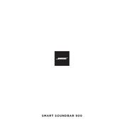 Bose Smart Soundbar 900 manual cover