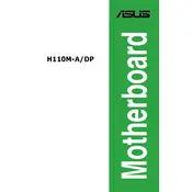 ASUS H110M-A-DP Motherboard manual cover