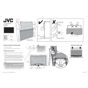 JVC LT-40C890 manual cover