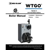 Weil-McLain WTGO Series 4 Boiler manual cover