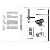 Brandt FTI-11-B Air Conditioner manual cover