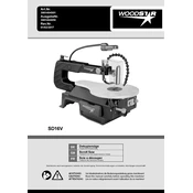 Woodstar SD16V 3901404901 Saw manual cover