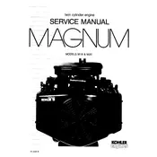 Kohler M18 Engine manual cover