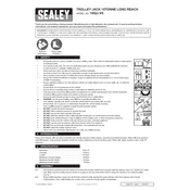 Sealey 10QJ.V5 Trolley Jack manual cover