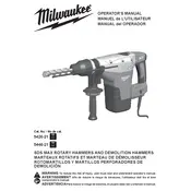 Milwaukee 5426-21 Hammer manual cover