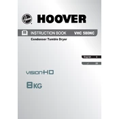 Hoover VHC 580NC-80 manual cover