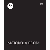 Uniden Motorola Boom Earbuds manual cover