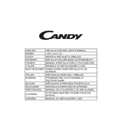 Candy CBG625 1X manual cover