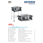 Severin PG 8114 SENOA Digital BOOST S Grill manual cover