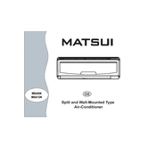 Matsui MSA9K manual cover