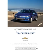 Chevrolet Volt 2019 manual cover