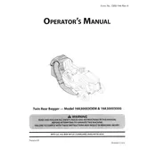 Toro OEM-19A30003000 42-inch Bagger manual cover