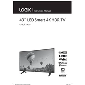 Logik L43UE19(A) manual cover