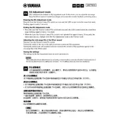 Yamaha EQ Guitar manual cover