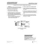 Shure R45 Cartridge manual cover