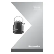 KitchenAid KEK1222BM Kettle manual cover