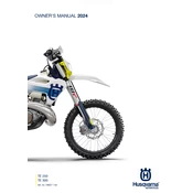 Husqvarna TE 250 2024 Motorcycle manual cover