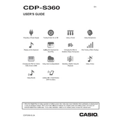 Casio CDPS360 Keyboard