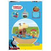 Mega Bloks Mattel Sodor CNJ14 Construction Set manual cover